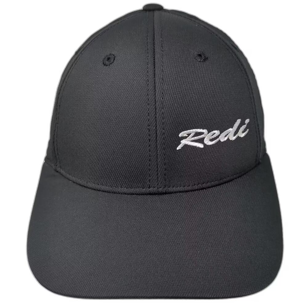 OGIO Endurance Redi Baseball Cap Black M Fitted Embroidered Performance Hat